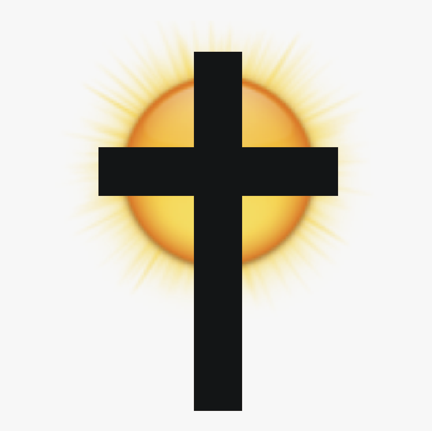 Sunshine Clipart Cross Sun On A Cross, HD Png Download , Transparent