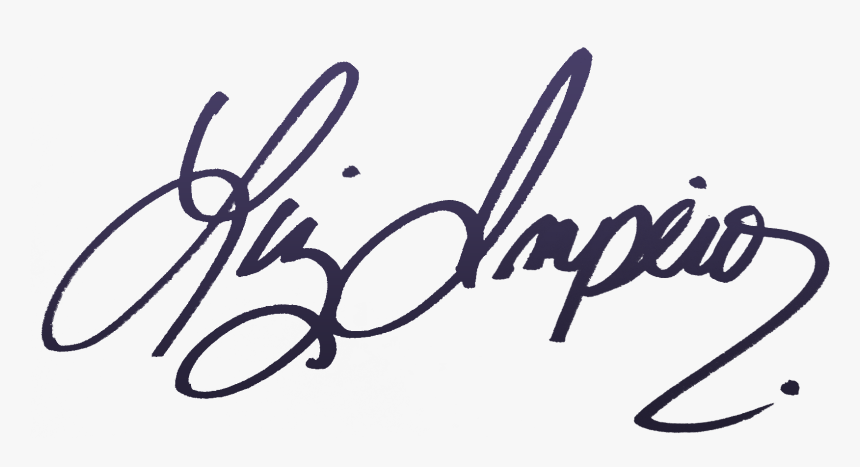 Liz Signature - Jennifer Lopez Signature, HD Png Download