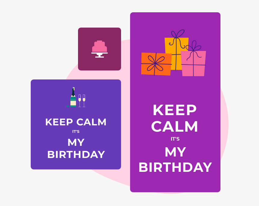 Keep Calm Poster Example - 24th June Is My Birthday, HD Png Download