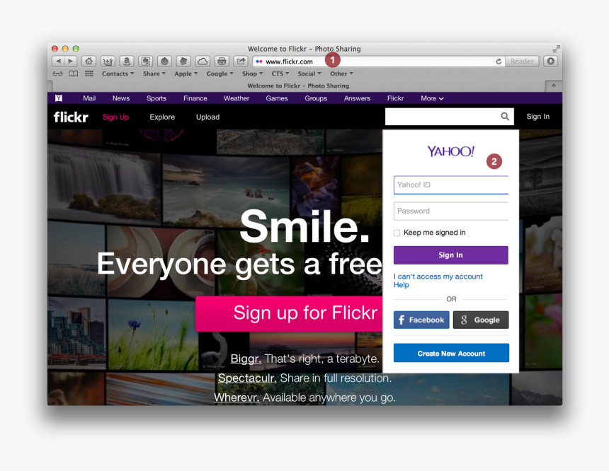 Flickr, HD Png Download