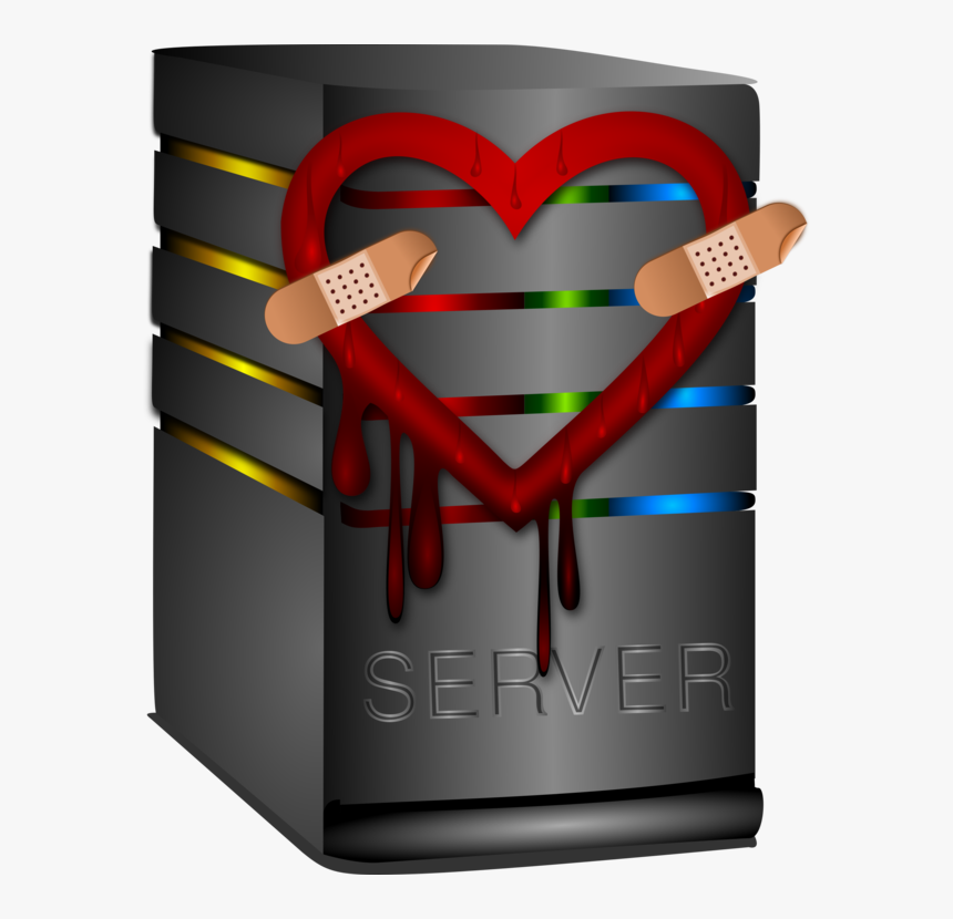 Heart,computer Servers,computer Icons - Server Clipart, HD Png Download