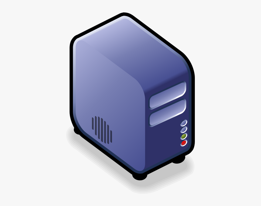 Server Clip Art - Server Icon Png Blue, Transparent Png