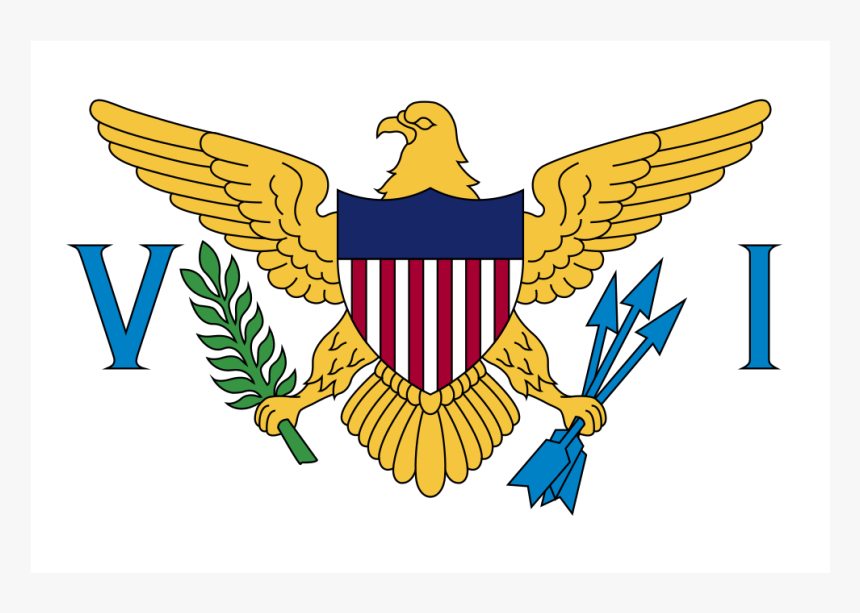 Virgin Islands Flag Icon - United States Virgin Islands Flag, HD Png Download
