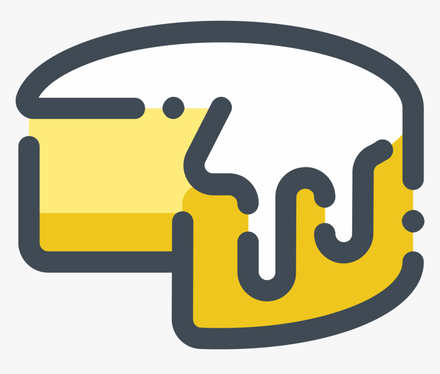 Lemon Cake Icon, HD Png Download