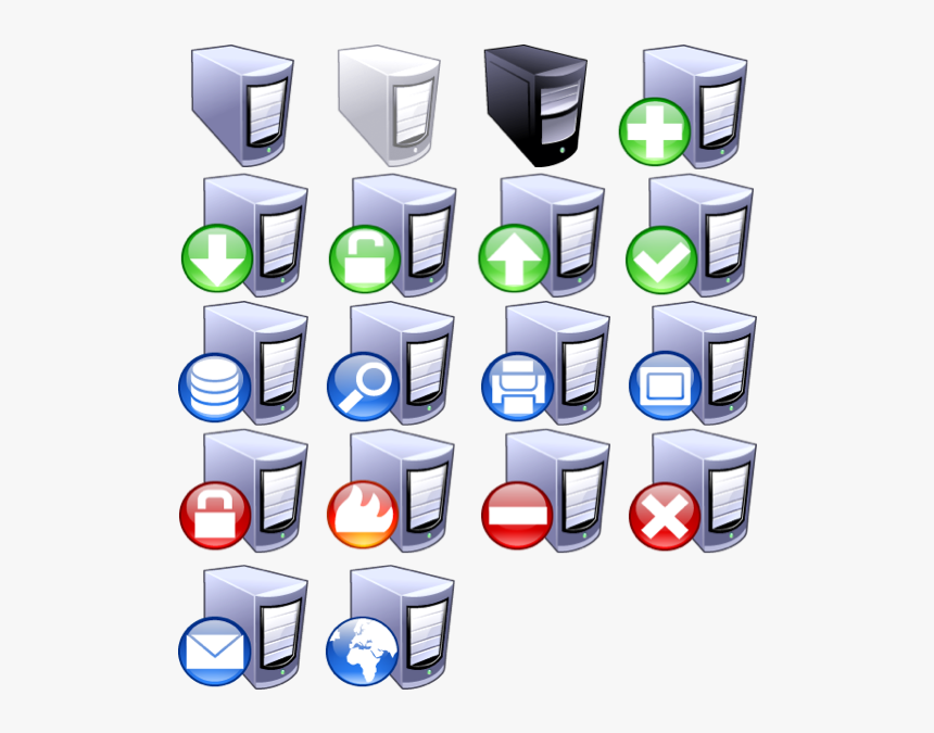 Web Server Icon Small, HD Png Download