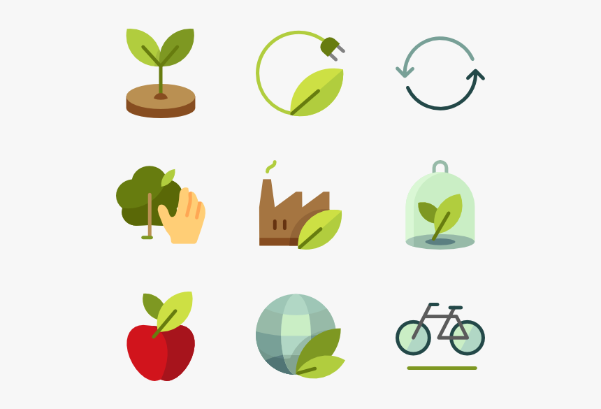 Ecopack - Plant Icon Vector Png, Transparent Png