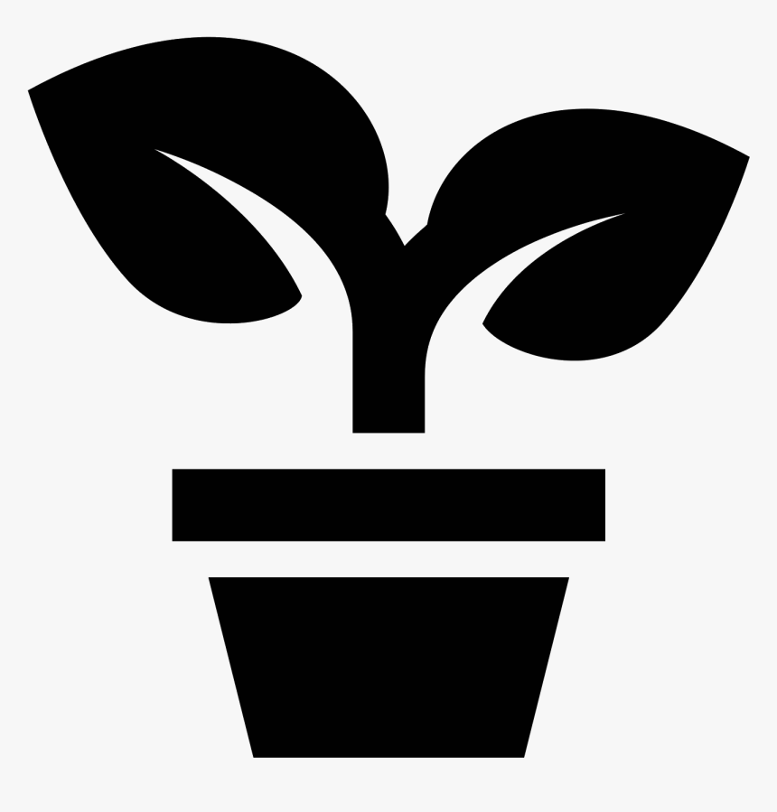 Roślina Doniczkowa Icon - Potted Plant Icon Png, Transparent Png