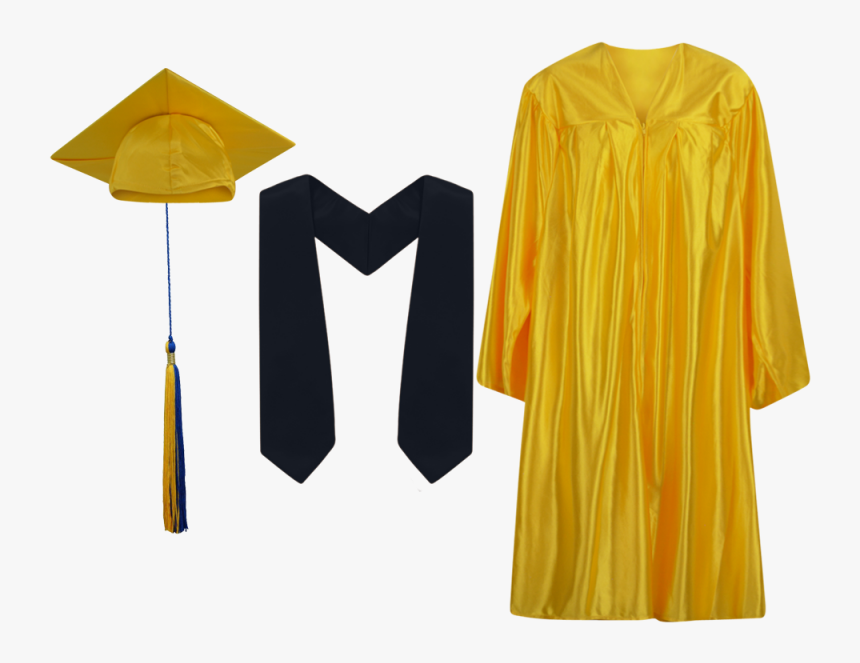 Graduation Hat Red And Bue, HD Png Download