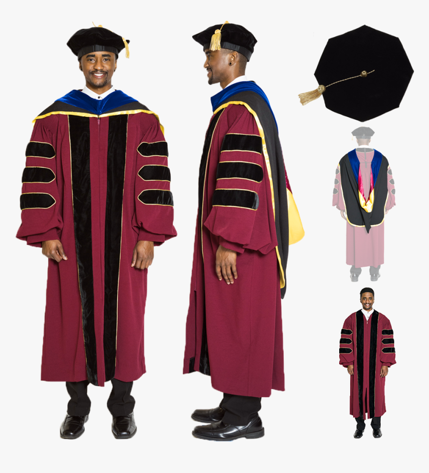 Doctoral Gown, HD Png Download