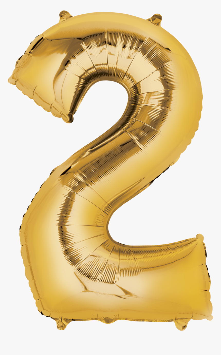 Graduation Party Corner - Gold Number Balloons 2, HD Png Download