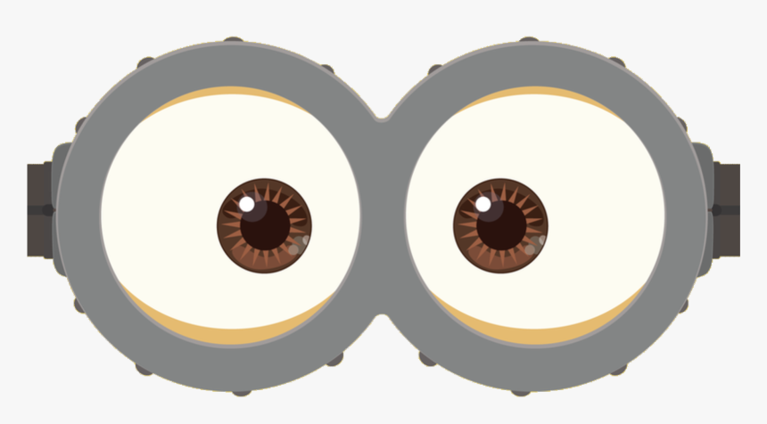 Oculos Dos Minions Png, Transparent Png