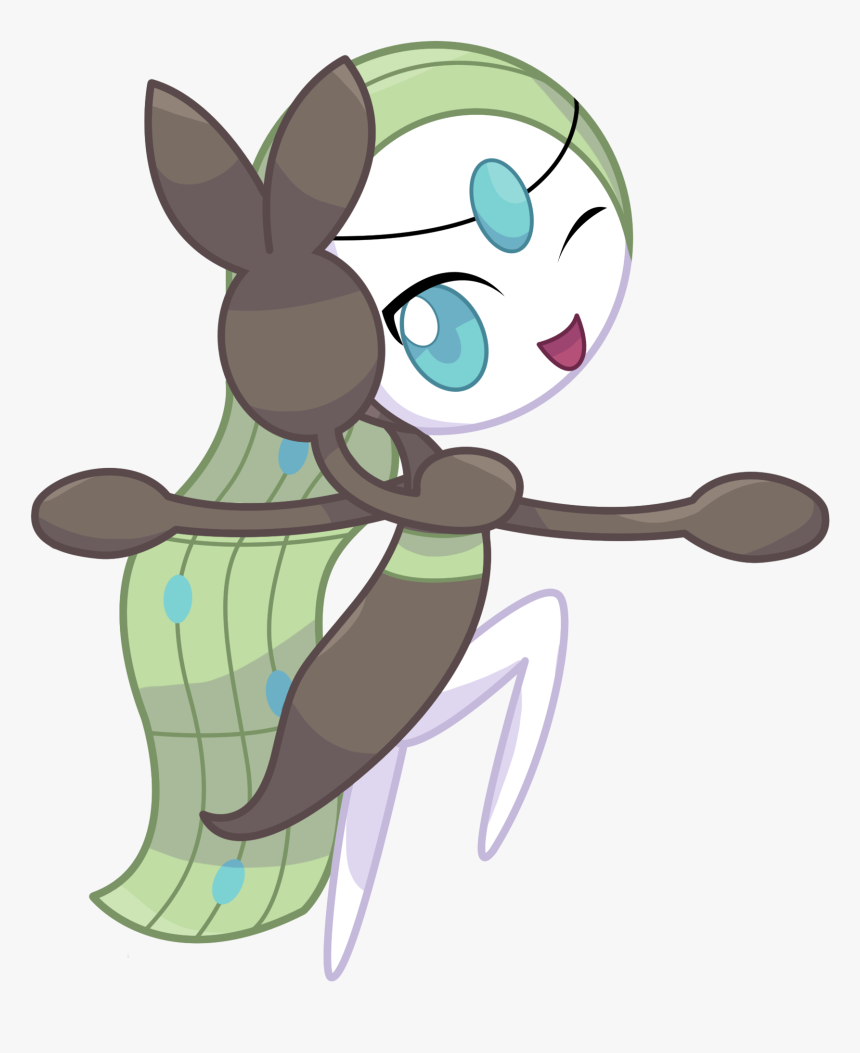 Pokemon Meloetta Png , Png Download - Cartoon, Transparent Png