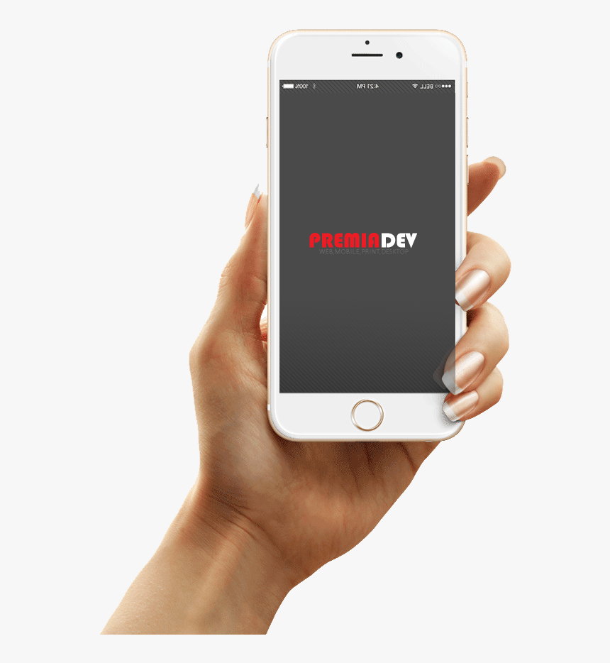 Flex Iphone6 Hand Frontview - Yale Wipc 301w Home View Camera, HD Png Download