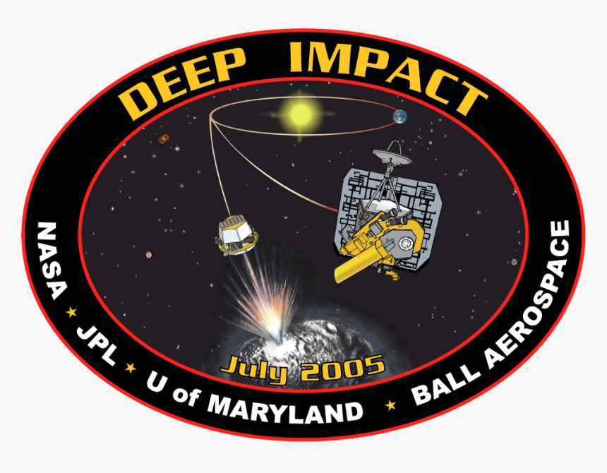 Deep Impact Mission Patch - Deep Impact Mission Logo, HD Png Download
