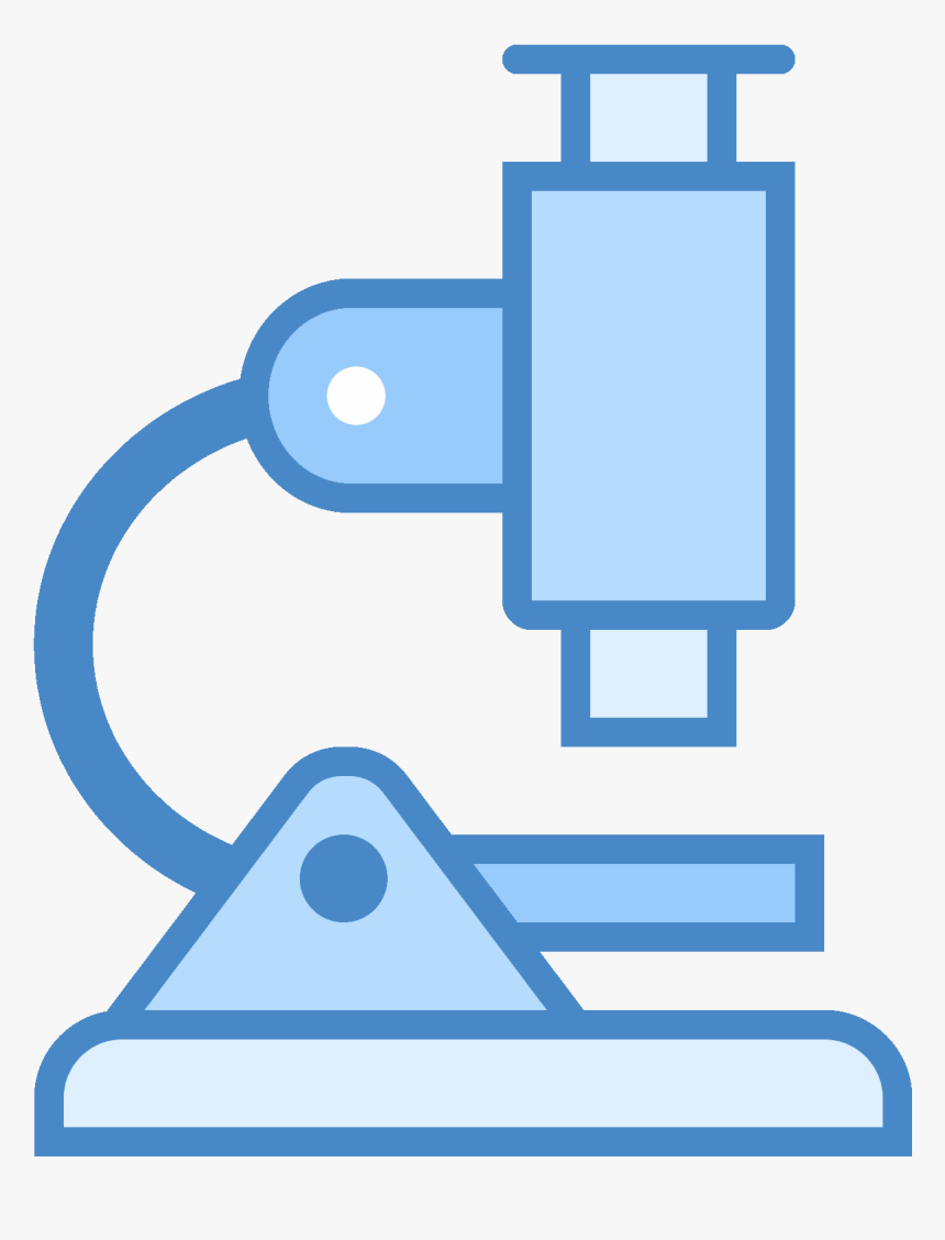 The Icon Is Depicting A Microscope - Иконки Микроскоп, HD Png Download