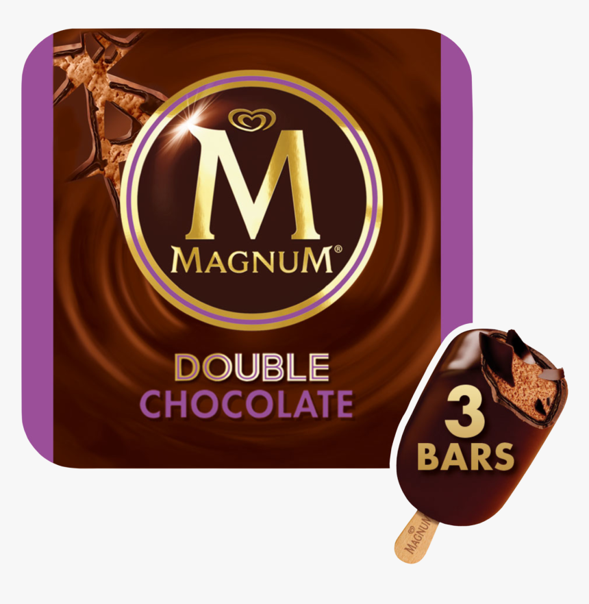 Double Chocolate En - Magnum Double Peanut Butter, HD Png Download