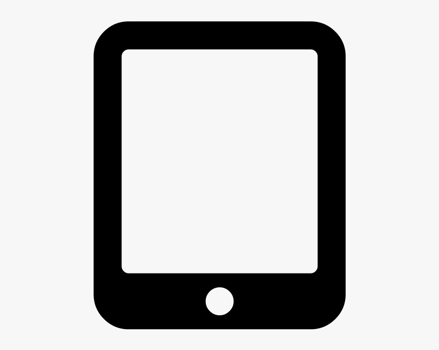 Tablet Font Awesome - Cell Phone Image For Email Signature, HD Png Download