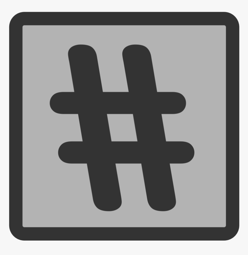 Gum Icons Clipart - Hashtag Pagar, HD Png Download