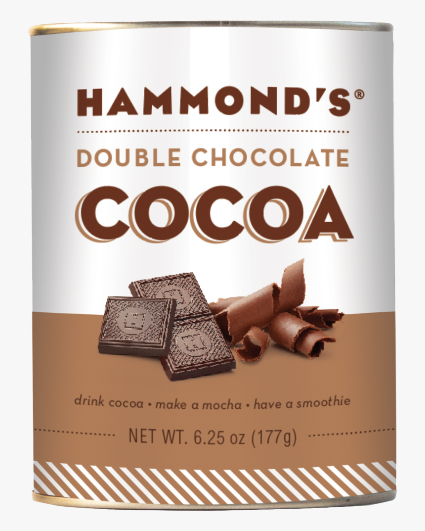 Hammond's Double Chocolate Cocoa, HD Png Download
