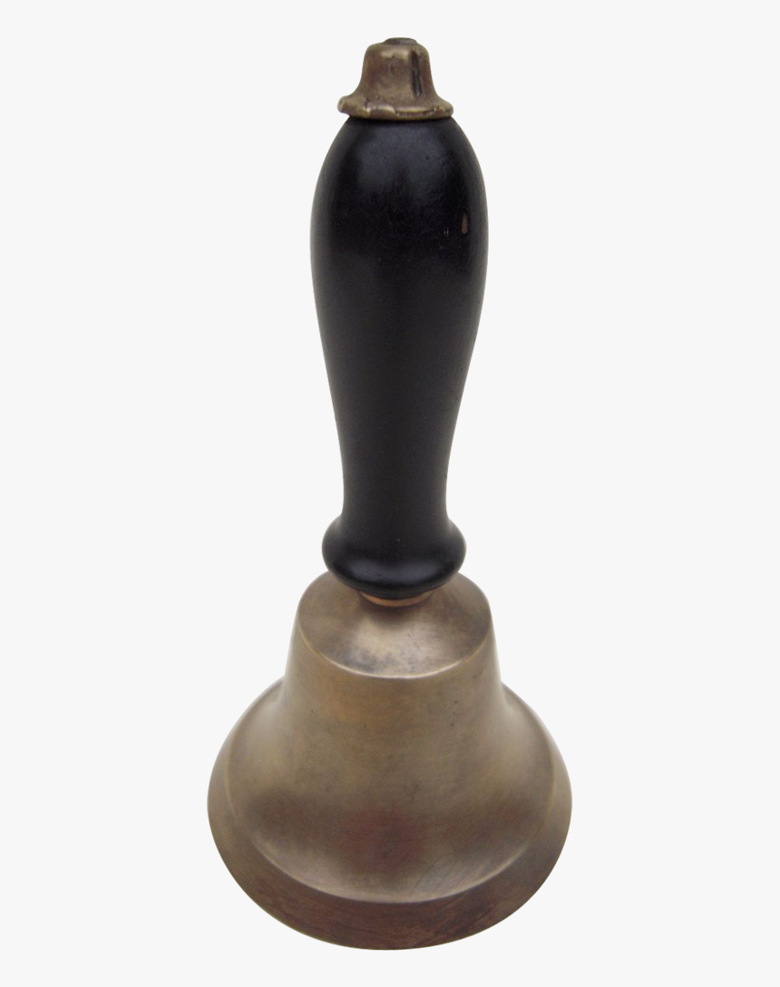 School Bell Png -19th Century Teacher S School Bell - Handbell, Transparent Png