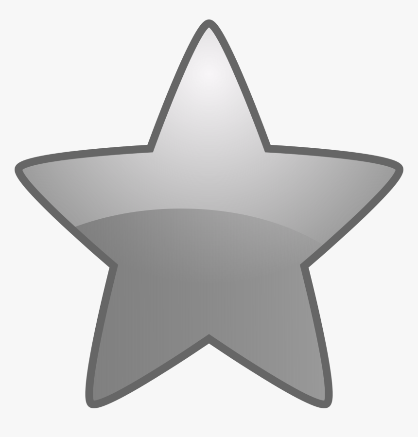 Silver Star Emoji, HD Png Download