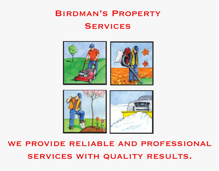 Birdman S Property Services - Poster, HD Png Download