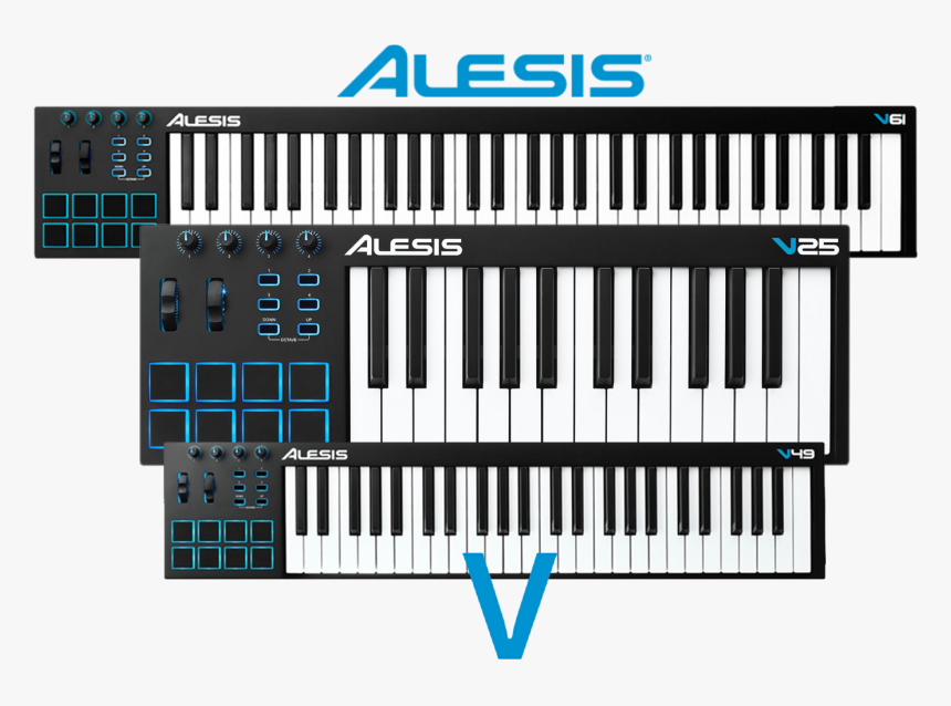 Alesis Vseries Main - Alesis V25 Setup, HD Png Download