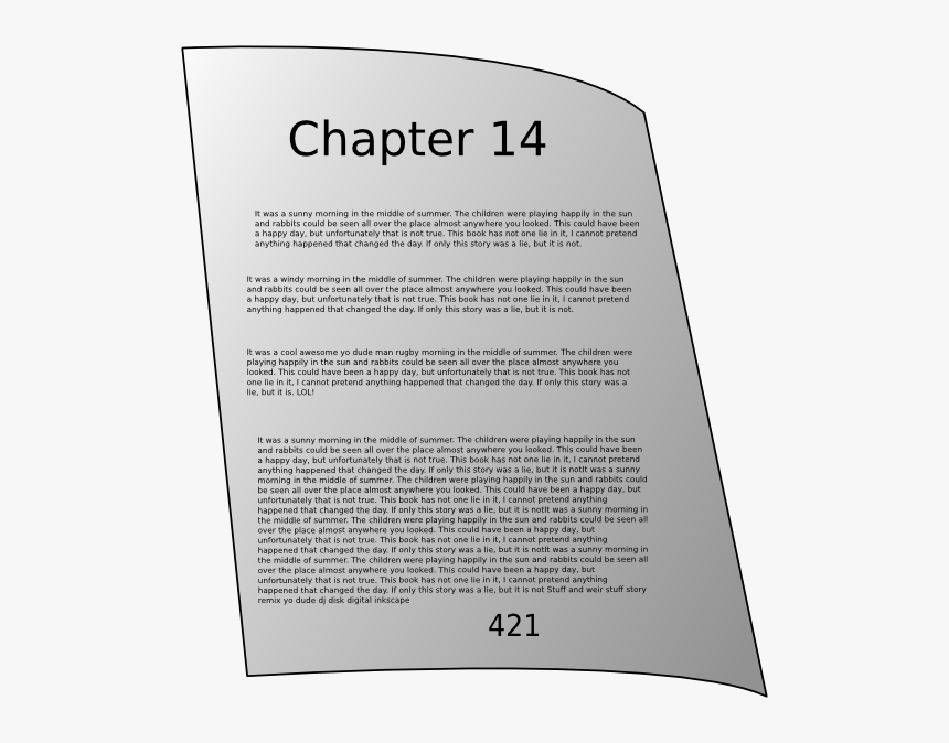 Page Of A Book Clip Art - Folio Sixteen From Burchard Of Sion's De Locis Ac Mirabilibus, HD Png Download