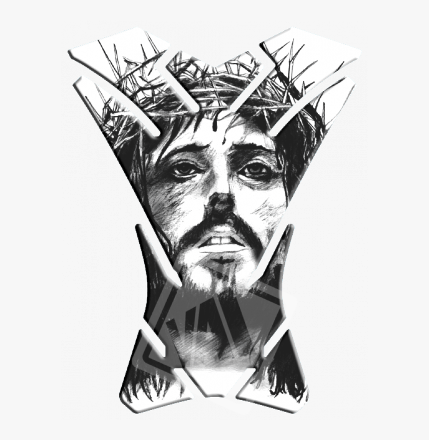 Jesus Cristo Desenho Png , Png Download - Jesus Crown Of Thorns, Transparent Png