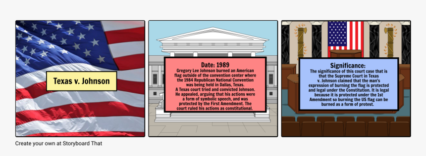 Texas V Johnson Significance, HD Png Download
