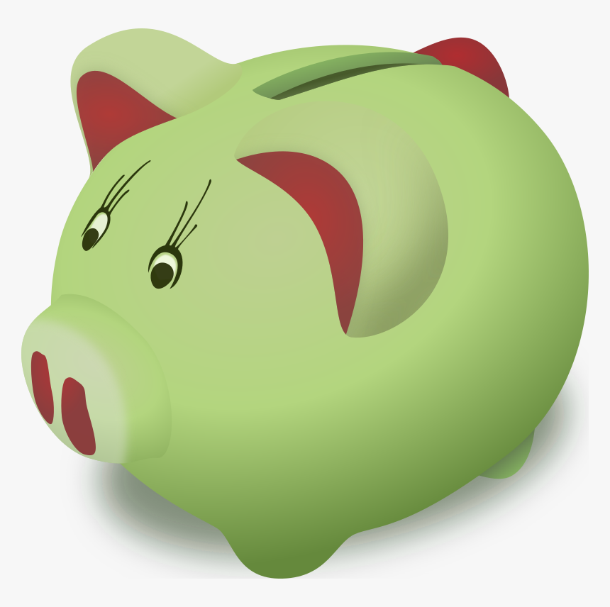 Piggybank - Piggy Bank Clip Art, HD Png Download