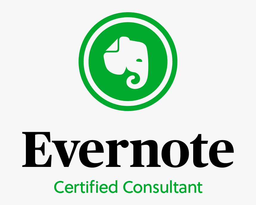 Evernote Certifiedconsultant Rgb - Graphic Design, HD Png Download