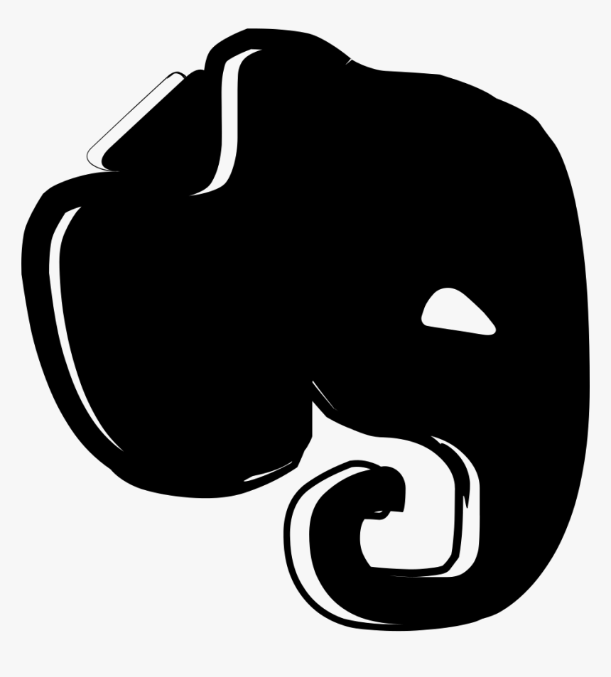 Evernote Sketched Logo, HD Png Download