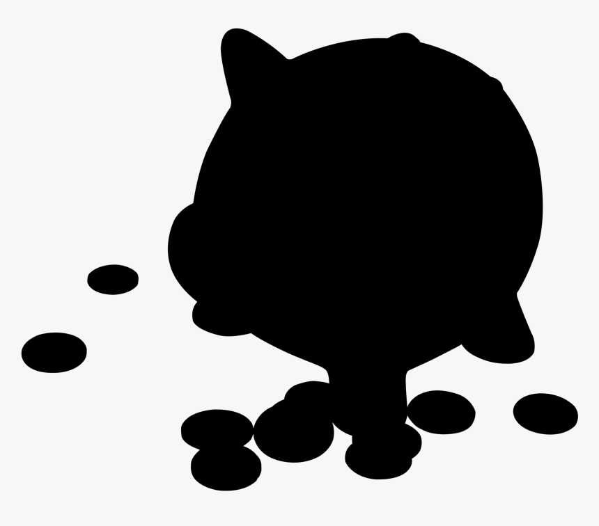 Piggy Bank Silhouette - Sherlock Holmes Profile, HD Png Download