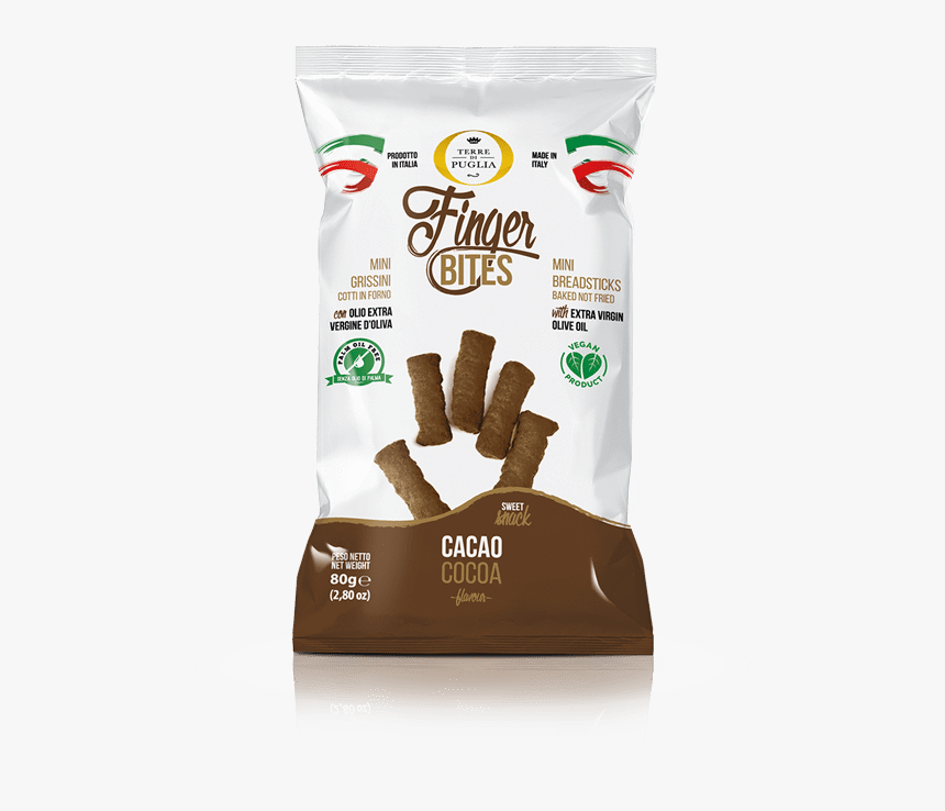 Finger Bites Cacao & Cocoa By Terre Di Puglia - Mozartkugel, HD Png Download