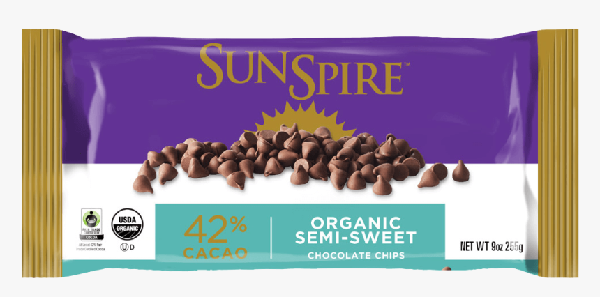 Sunspire Chocolate Chips Vegan, HD Png Download