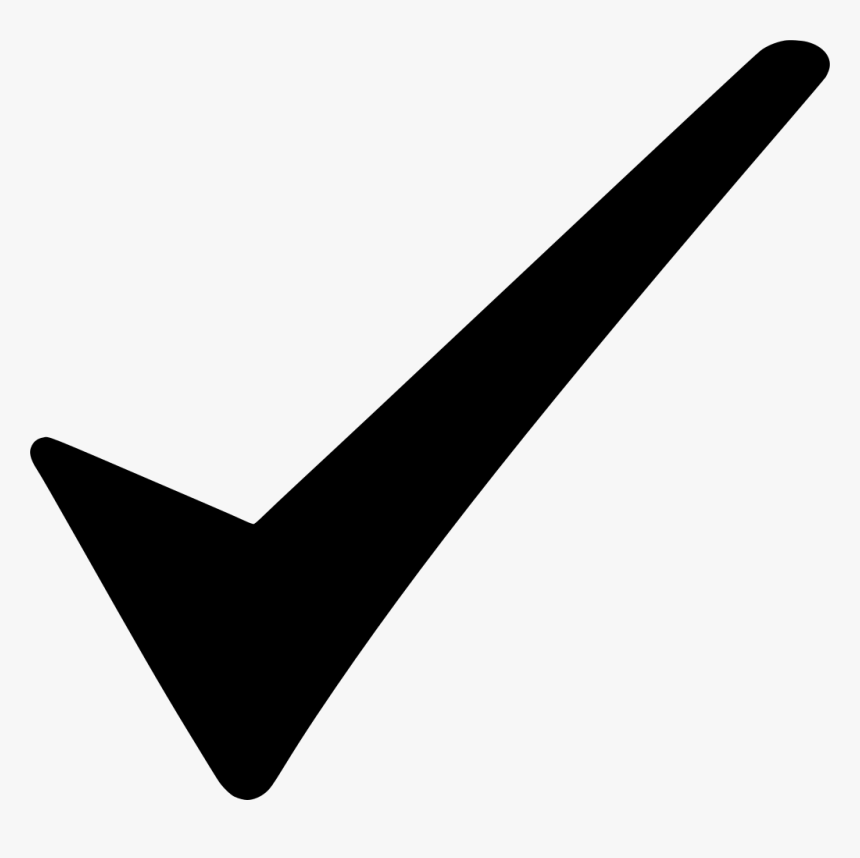 Check Black Icon Png, Transparent Png
