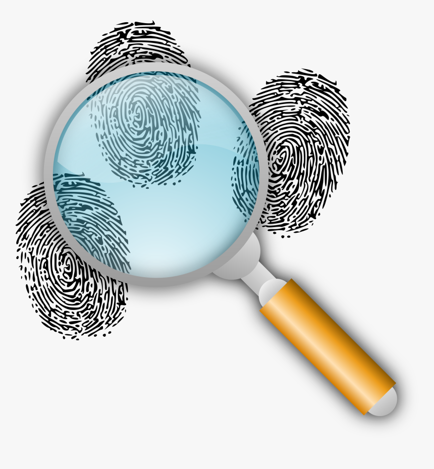 Search For Fingerprints Clip Arts - Investigating Clip Art, HD Png Download