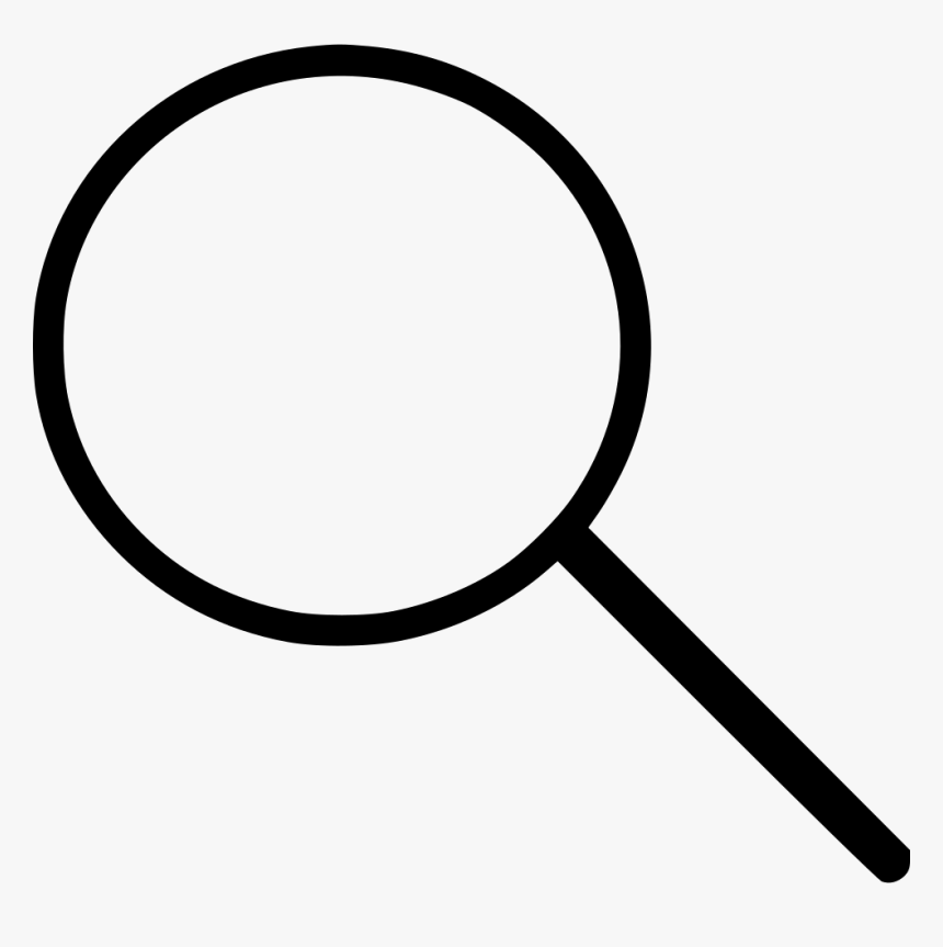 Magnifying Glass Clip Art Black And White