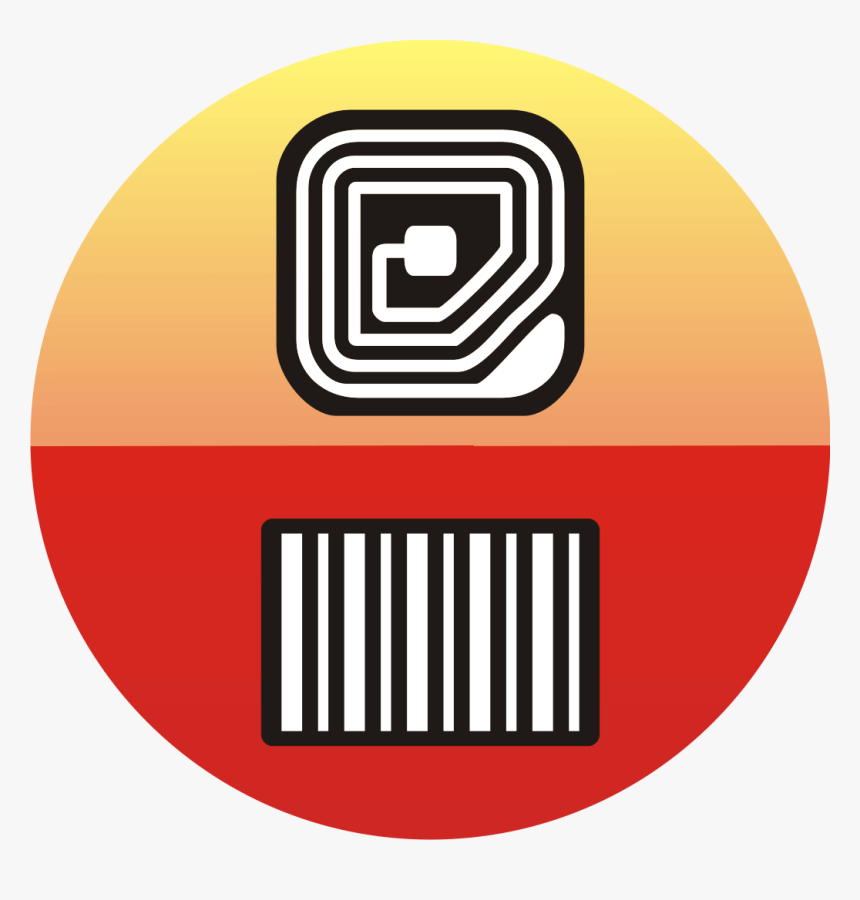 Rfid And Barcode Enabled System - Circle, HD Png Download