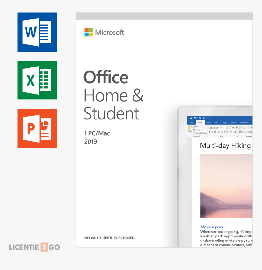 Office 2019 For Mac, HD Png Download