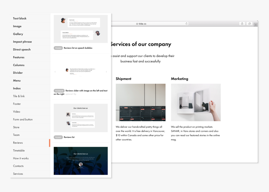 Tilda Block Library - Tilda Website Builder, HD Png Download