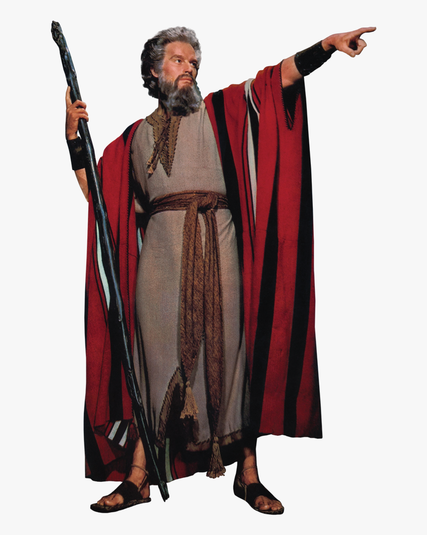 Charlton Heston Moses Staff , Png Download - Charlton Heston Moses Png, Transparent Png