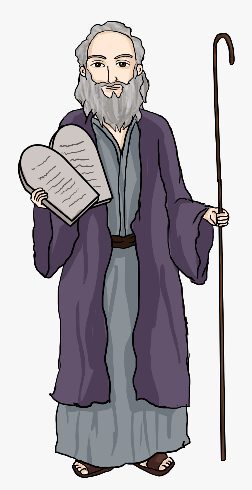 Presentation Name On Emaze - Moses Clipart, HD Png Download