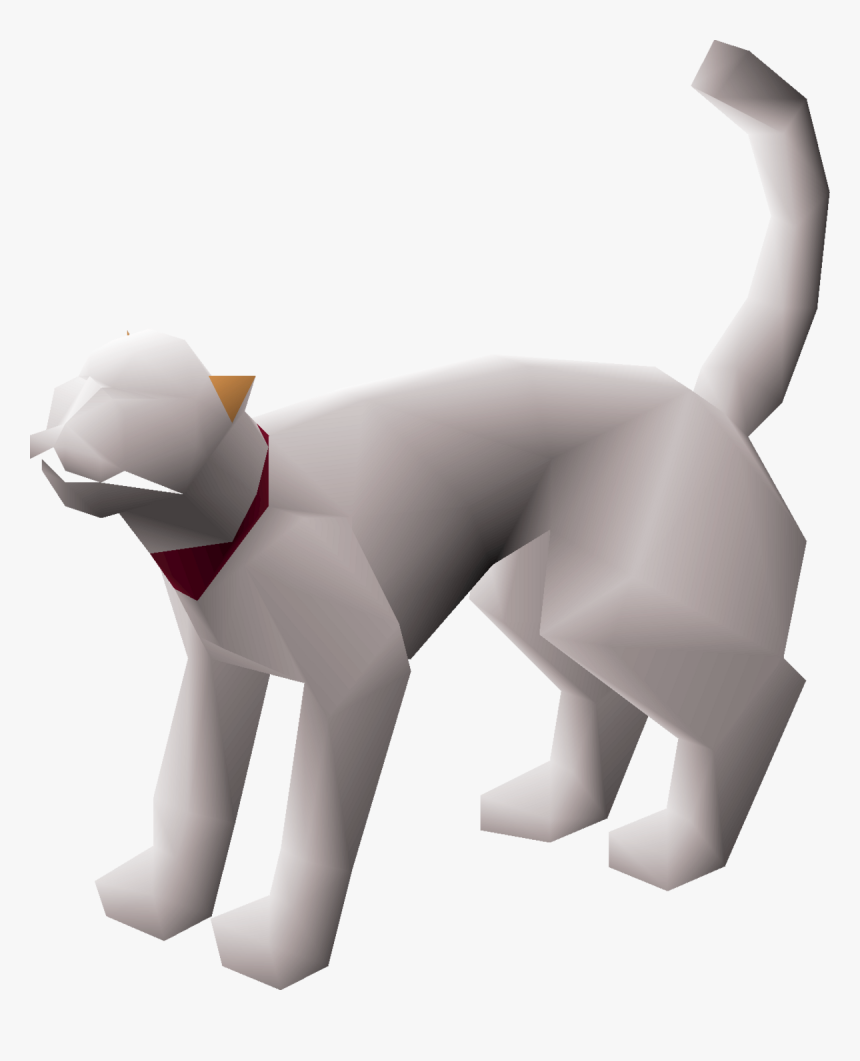 White Cat Osrs, HD Png Download