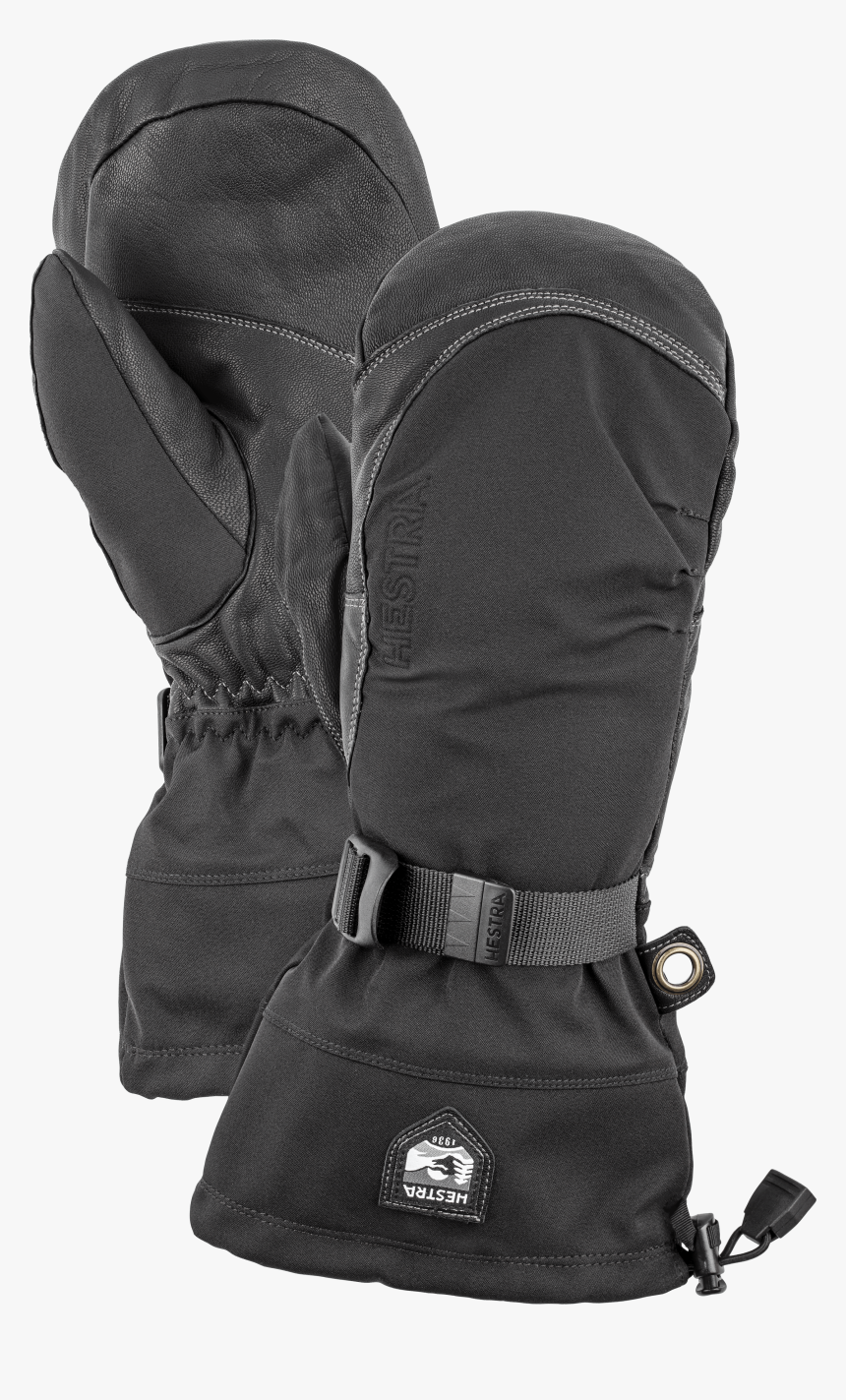 Hestra Extreme Mitt - Hestra Army Leather Extreme Black, HD Png Download