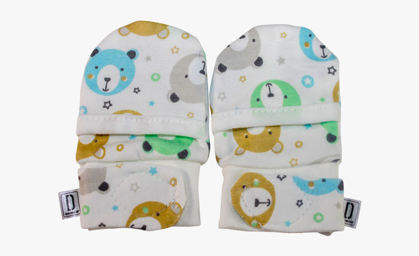 Newborn Anti Scratch Mittens- No Scratch - Backpack, HD Png Download