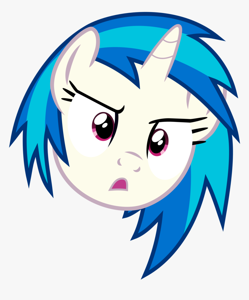 Vinyl Scratch Confused, HD Png Download