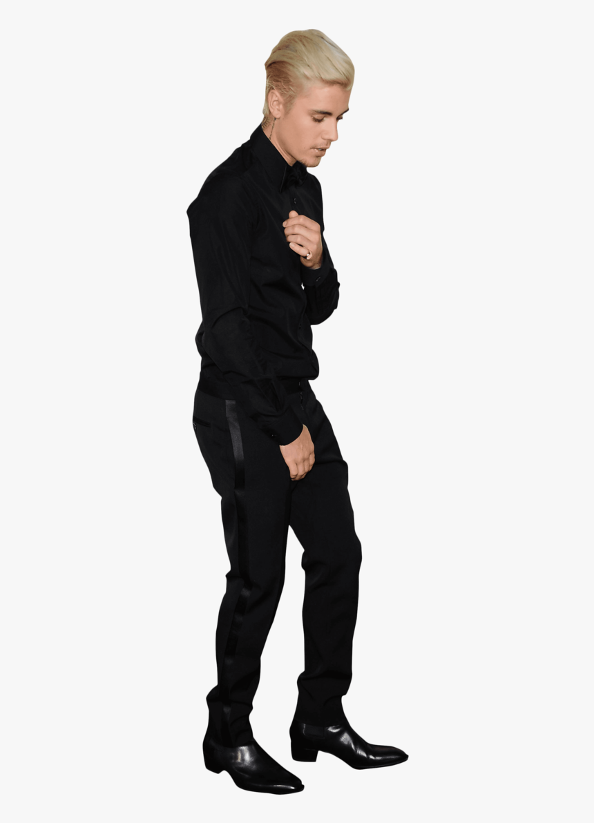 Justin Bieber In Black - Justin Bieber Png Transparent, Png Download