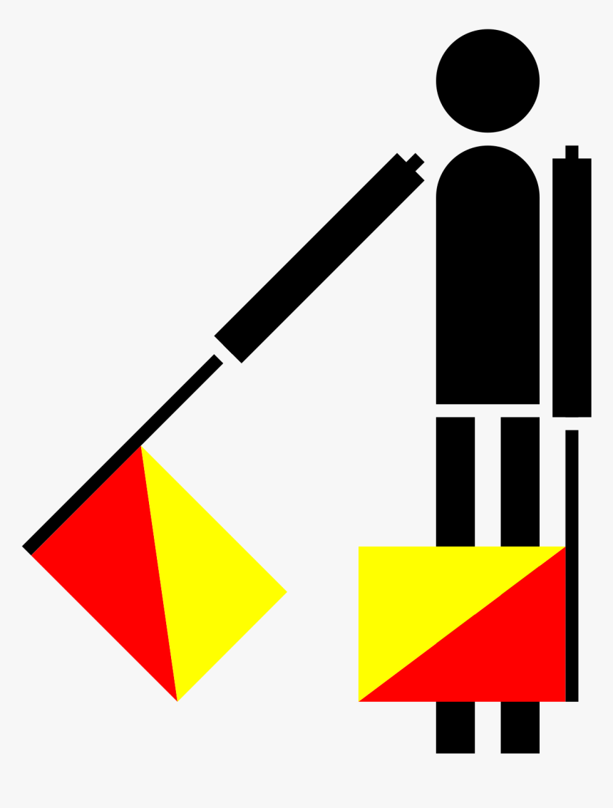 Semaphore Alpha Clip Arts - Semaphore Png, Transparent Png